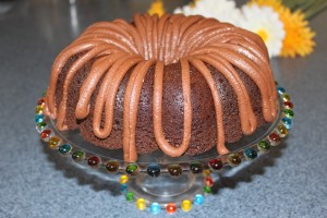 triple choc bundt cake 004