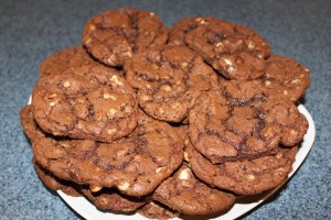 Nutty Chocolate Chip Cereal Cookies 