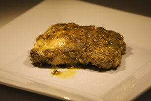 Pesto Ranch Crock Pot Chicken