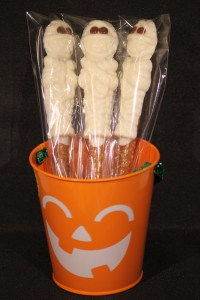 Pretzel Mummies