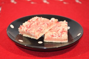 Peppermint Crumble Bars