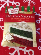 Duncan Hines Holiday Velvets Cake Mix