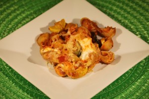 Cheesy Baked Penne with Vegetables