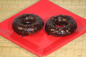 Baked Chocolate Doughnuts