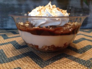 Caramel Mud Pie Cups