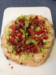 BLT Grilled Pizza