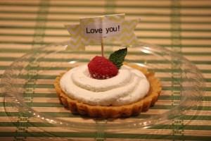 Creamy Lemon Raspberry Tarts