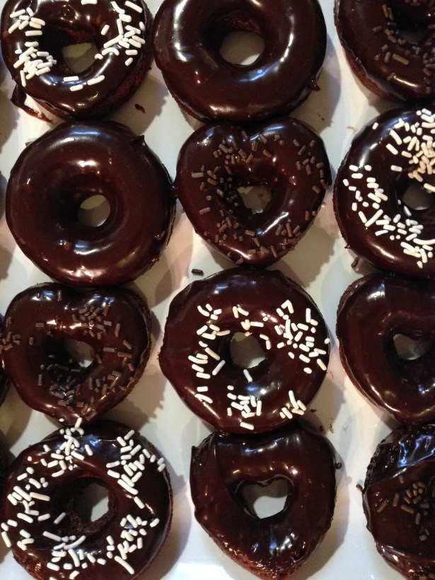 Baked Chocolate Donuts