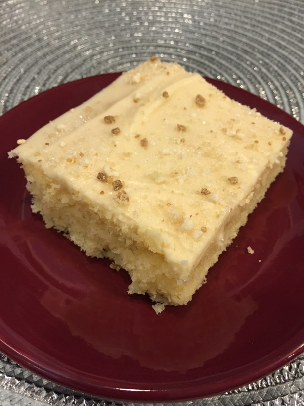 Fudgy Vanilla Brownie