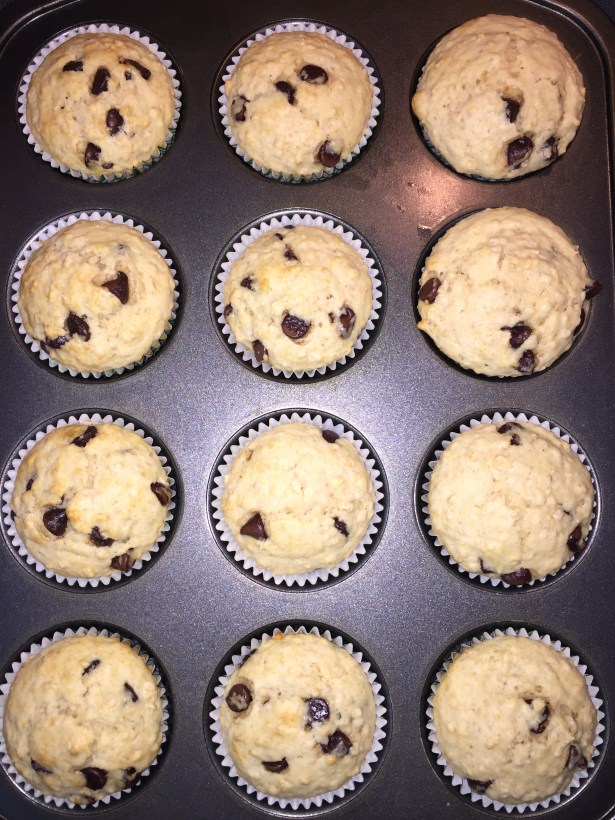 Oatmeal Chocolate Chip Muffins