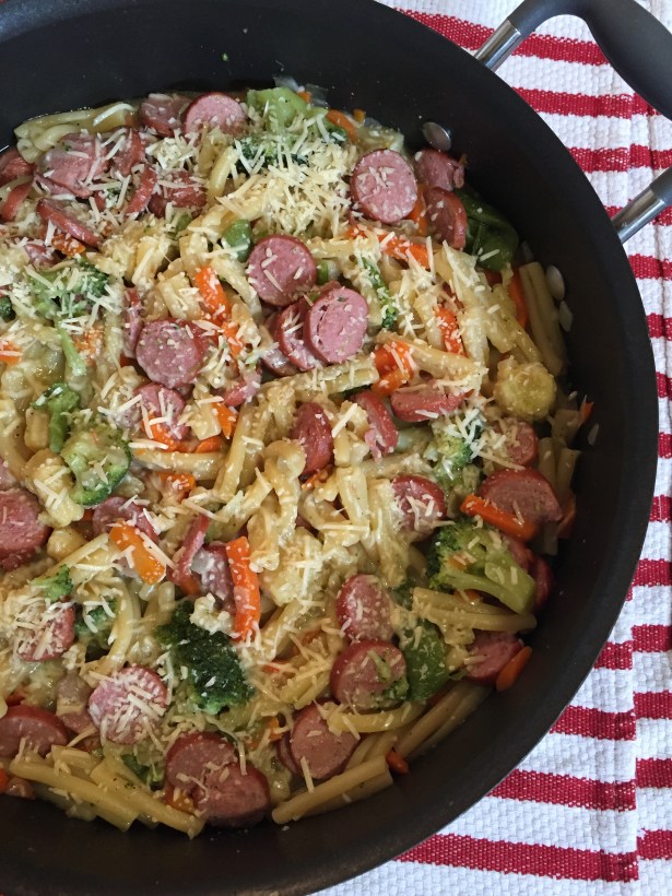 Skillet Pasta and Sausage
