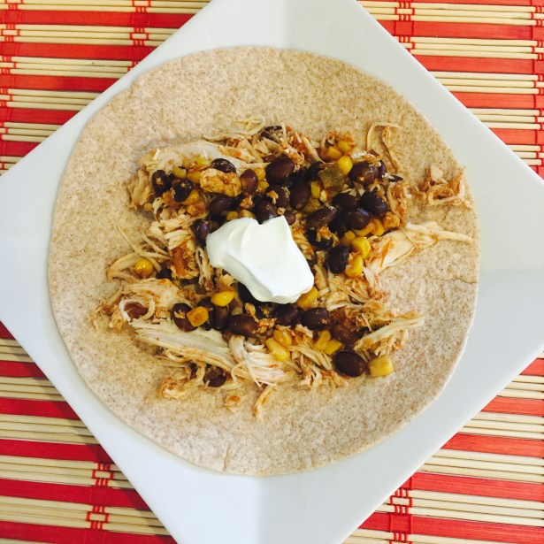 Slow Cooker Black Bean and Corn Salsa Chicken