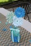 Paper Flower Centerpiece