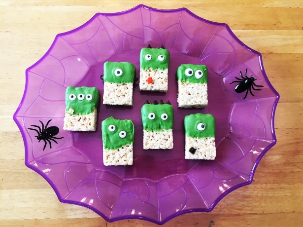 Rice Krispie Treat Monsters