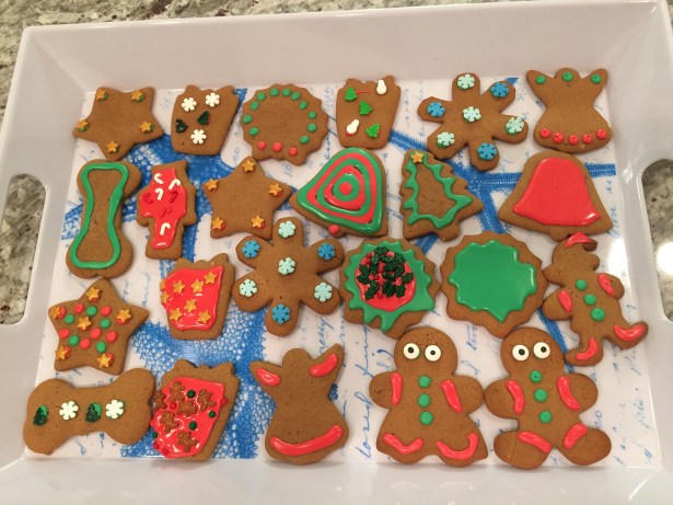 Homemade Holiday Gingerbread Cookies