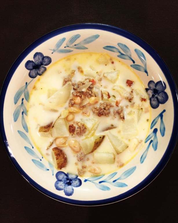 Skinny Italian Sausage Soup