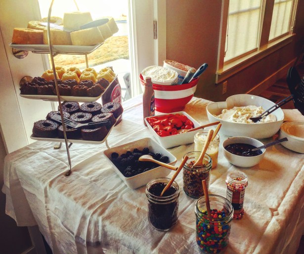 Bridal Shower Cake Bar