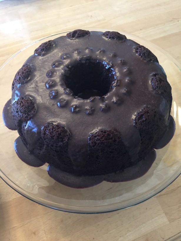 Triple Chocolate Bundt Cake