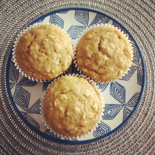Skinny Oatmeal Brown Sugar Muffins