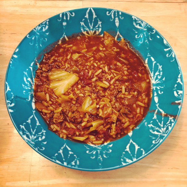 Crockpot Cabbage Roll Soup