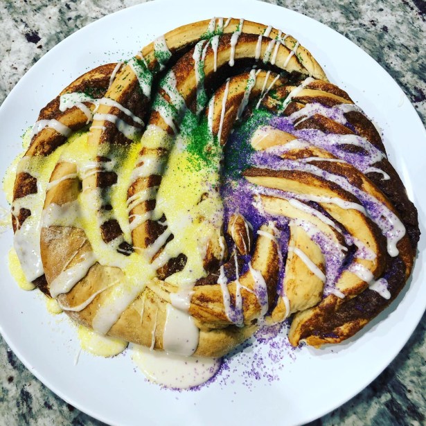 Cinnamon Twist King Cake