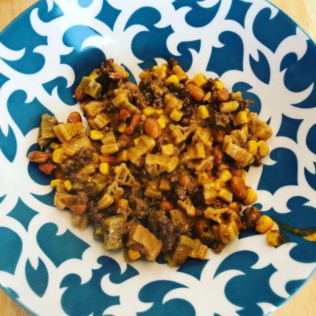 One Pot Taco Supper with Pasta