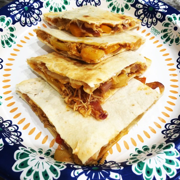 Pineapple Chicken Quesadillas