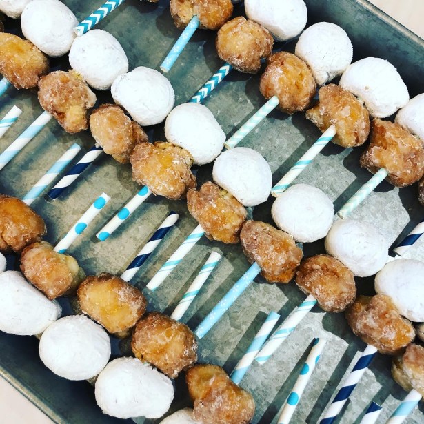 Doughnut Hole Kabobs