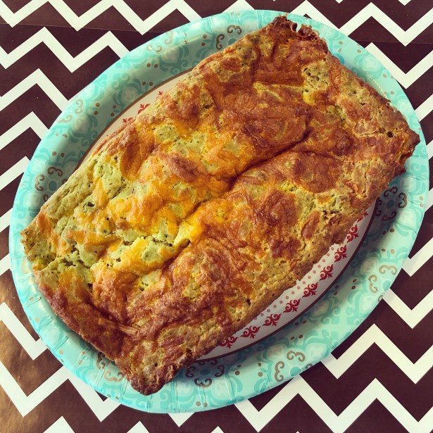 Savory Zucchini Cheddar Quick Bread