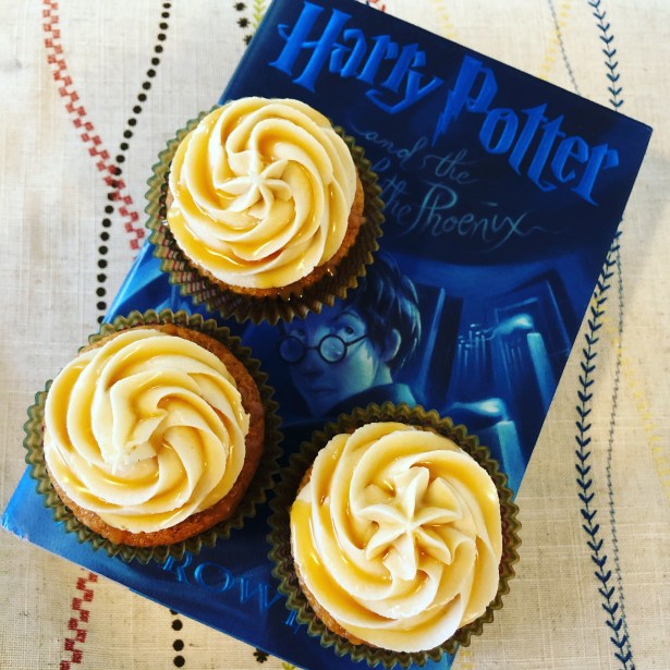 Butterbeer Cupcakes