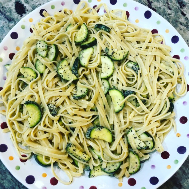 Lemon Poppy Seed Fettuccine