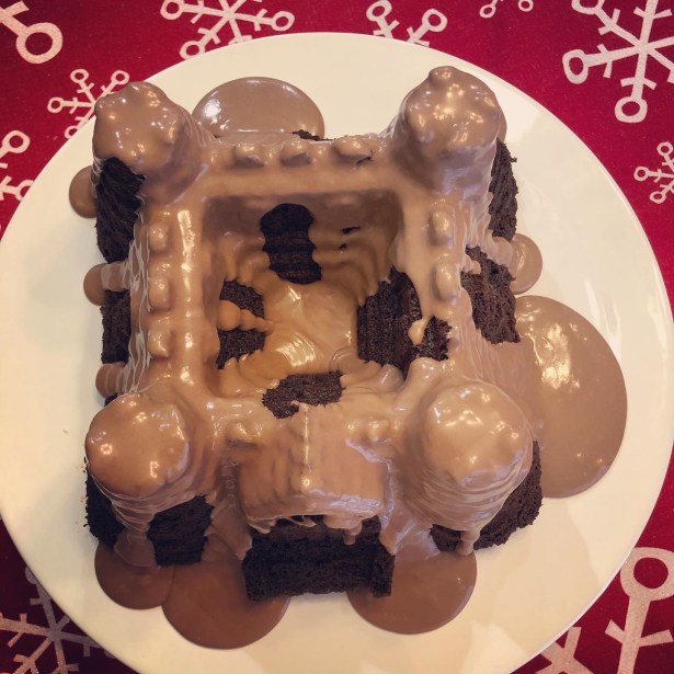 Salted Caramel Mocha Bundt Cake AKA Coffee Creamer Cake