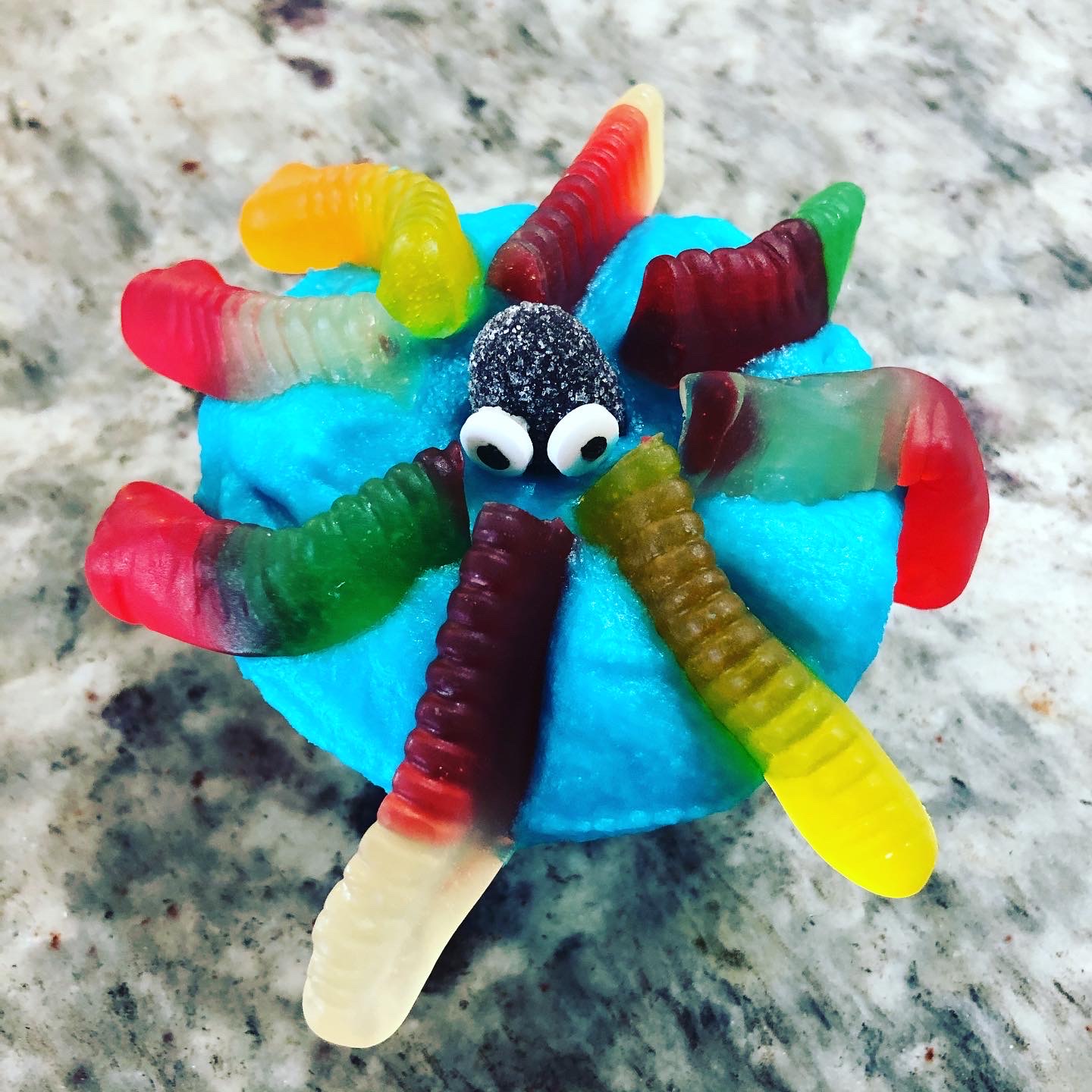 Octopus Cupcake
