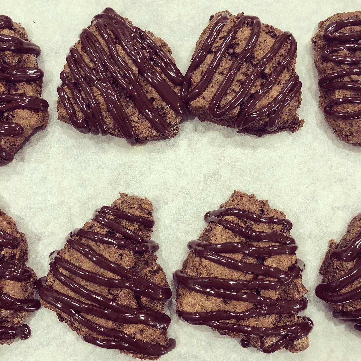 Triple Chocolate Scones